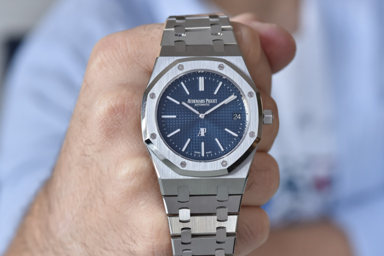 Audemars Piguet Royal Oak Jumbo Extra-Thin 16202ST Steel 50th Anniversary