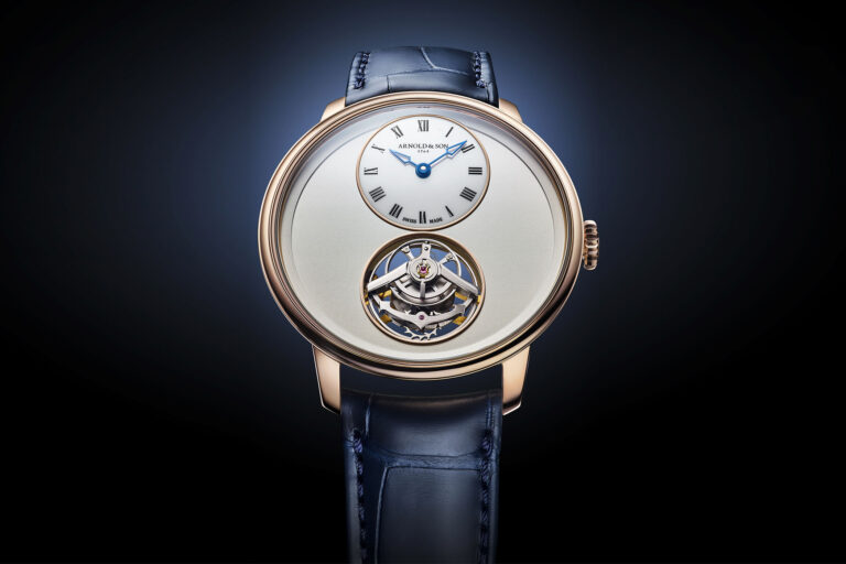 Arnold & Son Ultrathin Tourbillon Gold Opal Dial