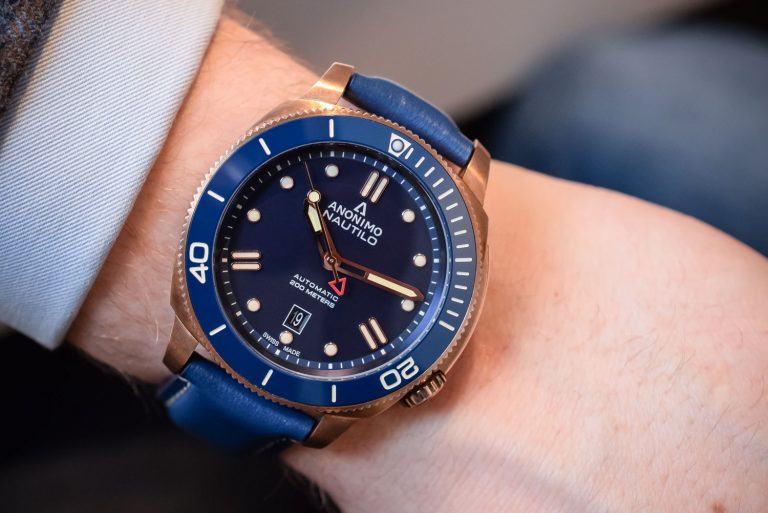 Anonimo Nautilo Blue Bronze Baselworld 2017