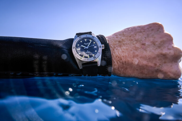 Aquastar Model 60 dive watch - underwater diving review