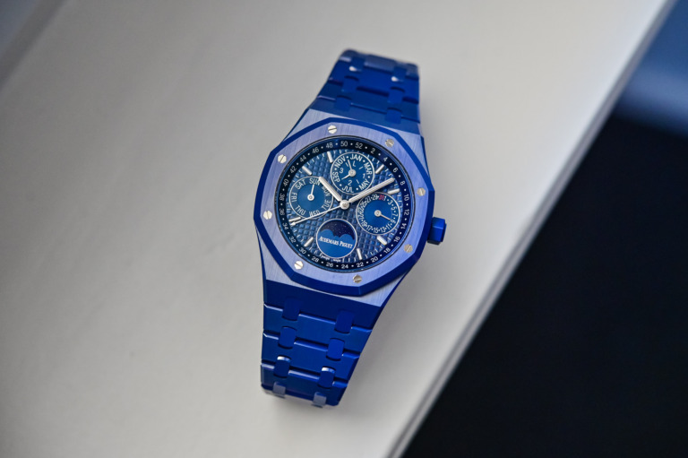 Audemars Piguet Royal Oak Perpetual Calendar 41mm Blue Ceramic 26579CS