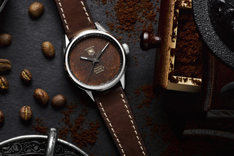 Bamford x Badgerworks TAG Heuer Carrera Calibre 5 Tropical Coffee Dial