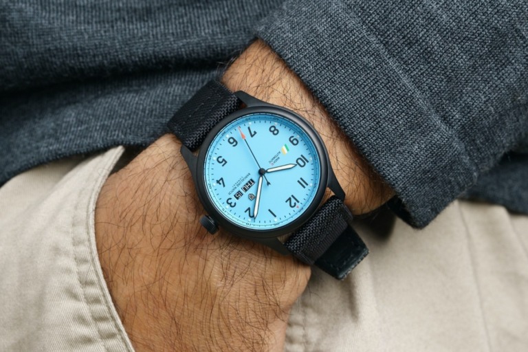 Bangalore Watch Company MACH 1 Officers Blue