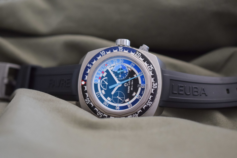 Best Dive Watches Baselworld 2018 - FAVRE-LEUBA RAIDER BATHY 120 MEMODEPTH