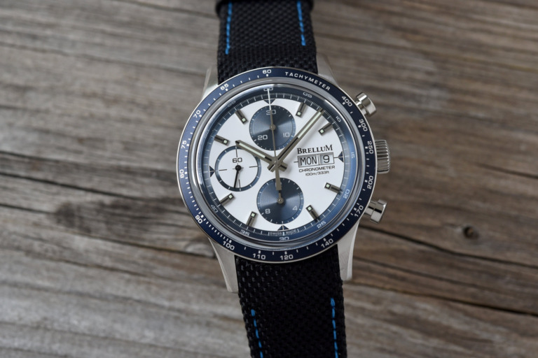 Brellum Pandial LE.1 Chronometer silver blue