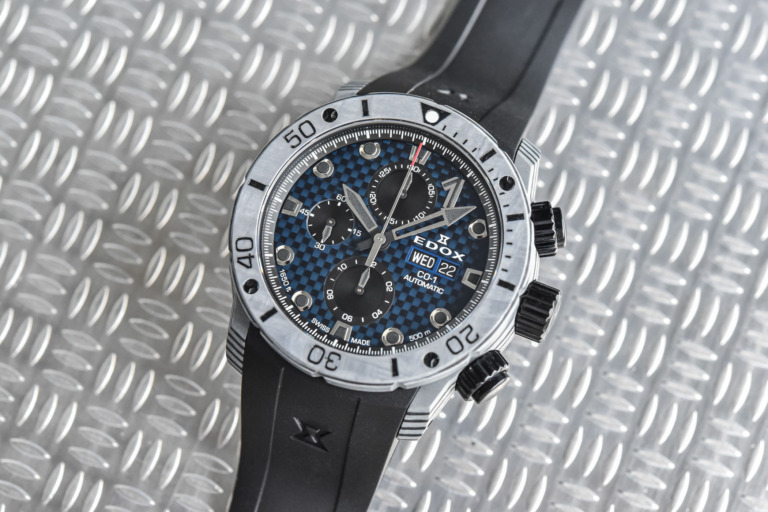 Edox CO-1 Carbon Chronograph Automatic