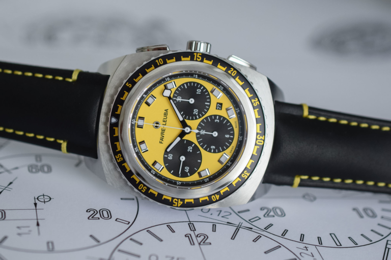 Favre-Leuba Raider Sea Sky Chronograph Bright Orange and Yellow