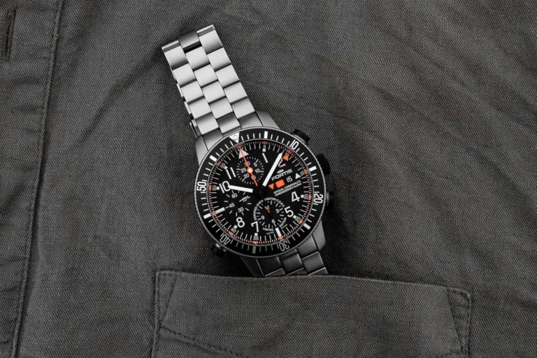 Fortis Official Cosmonauts Titanium Alarm Chronograph