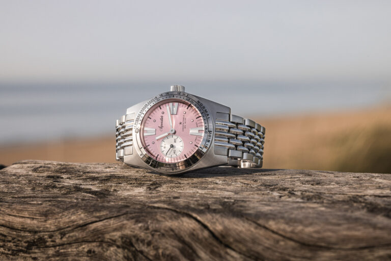 Fratello x Aquastar Deepstar II LE Pink Salmon dial