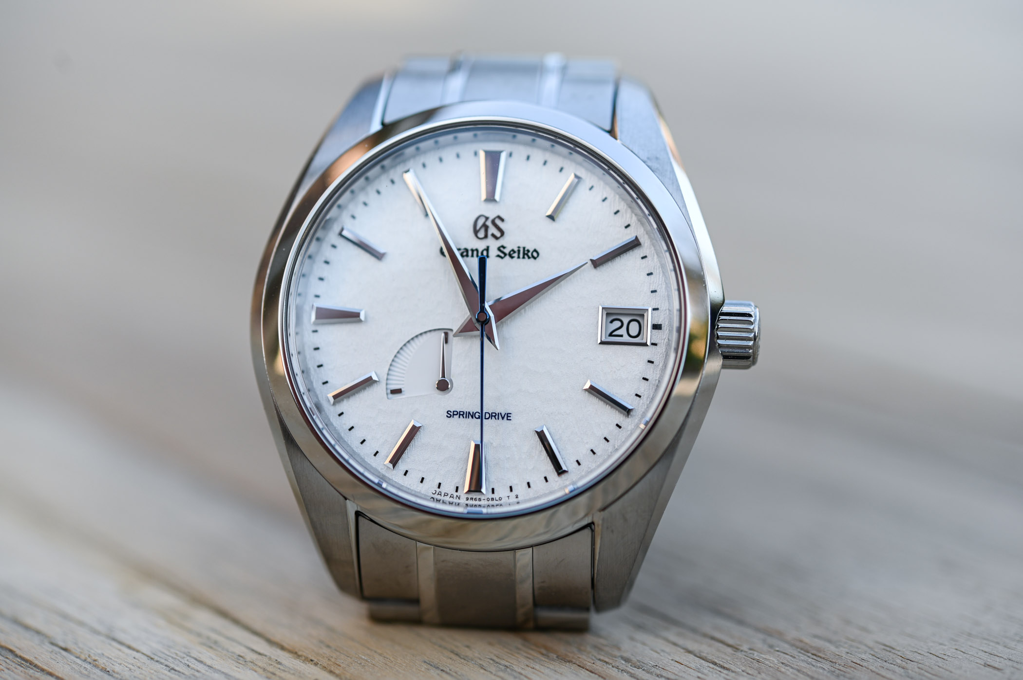 Grand Seiko Spring Drive Snowflake titanium SBGA211