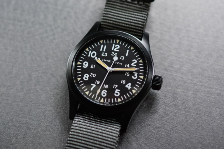 Hamilton Khaki Field Mechanical 38mm Black PVD