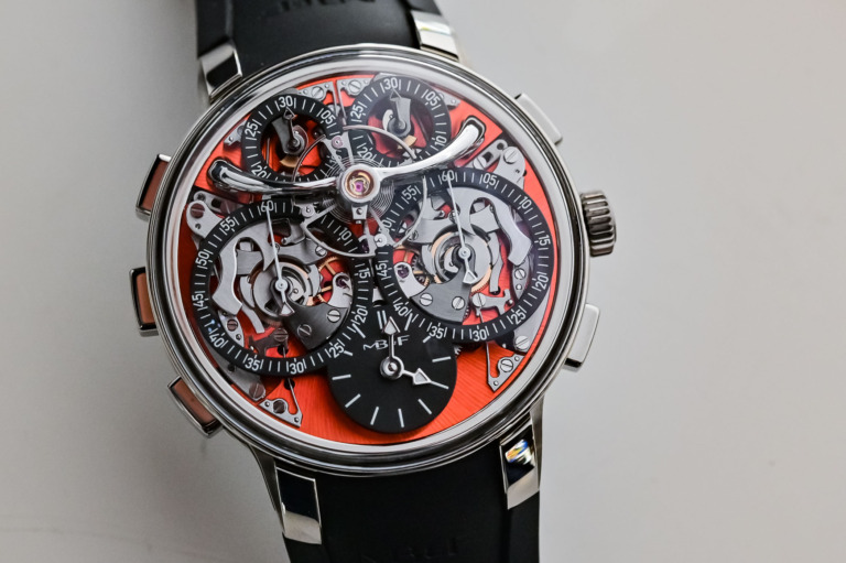 MB&F Legacy Sequential EVO Chronograph Split Seconds Lap Timer Stephen McDonnell