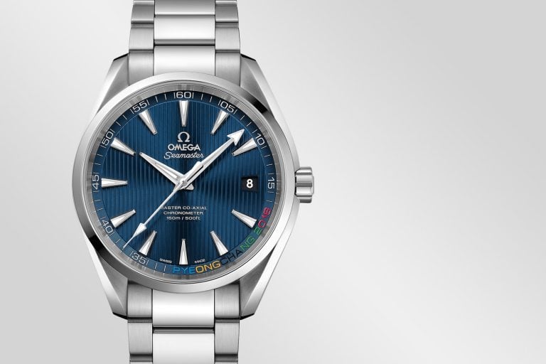 Omega Seamaster Aqua Terra Pyeongchang 2018 Limited Edition