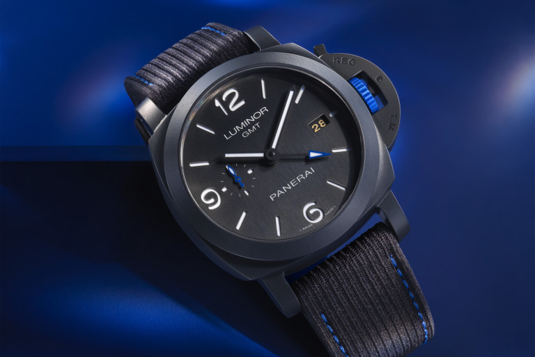 PAM01176 Panerai Luminor GMT Bucherer BLUE