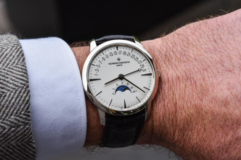 Vacheron Constantin Patrimony Moon Phase Retrograde Date 4010U