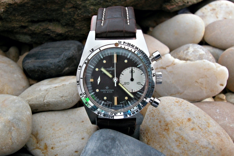 Vintage Corner - Aquastar Deepstar Dive Chronograph